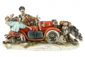 TIZIANO GALLI PAINTED PORCELAI
