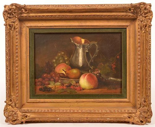 T.K. FAIRLESS OIL ON CANVAS STILL
