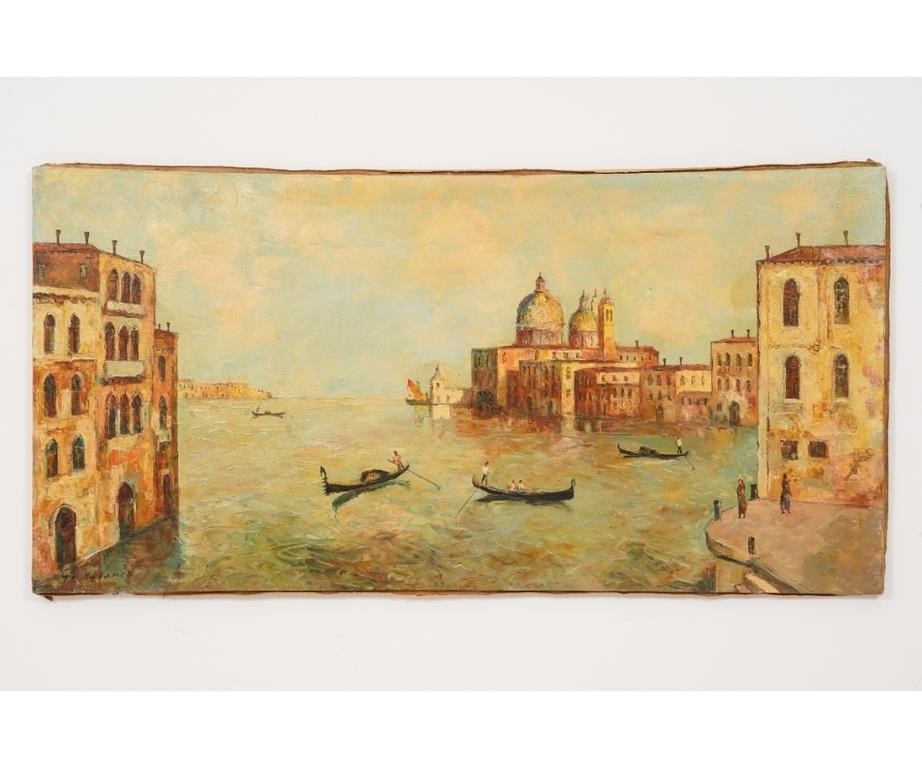 T.L. Novarotti (20th c., Italy) oil