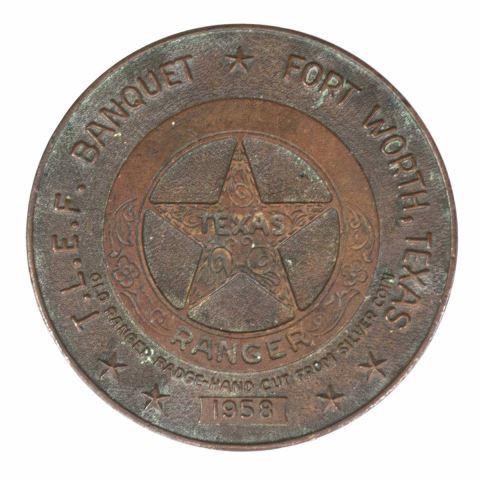 T.L.E.F. TEXAS RANGER COMMEMORATIVE