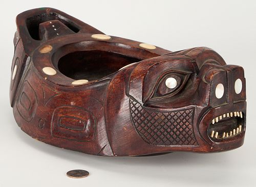 TLINGIT GREASE BOWL ATTR.