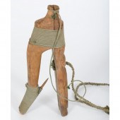 Tlingit Halibut Hook carved wo