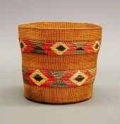 TLINGIT POLYCHROME BASKETA cir