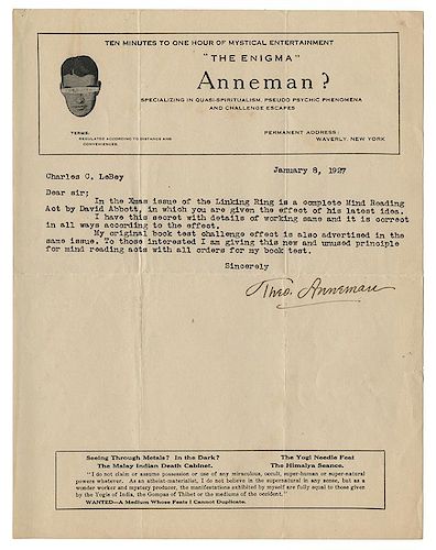 TLS TO CHARLES LEBEY, AND A