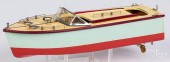 TMY BATTERY OPERATED WOOD BOAT