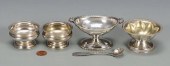 TN COIN SILVER SALT CELLARS &