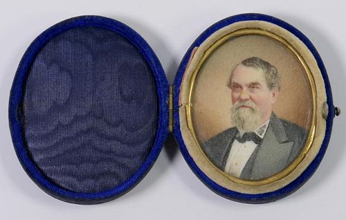 TN MINIATURE PORTRAIT OF MAN,
