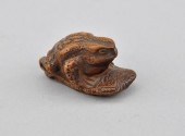 Toad Netsuke, Kyoto School sig