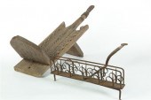 TOASTER AND CARVED TOOL.  Amer
