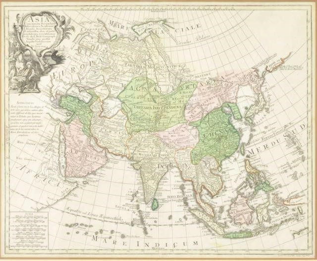 TOBIAS CONRAD LOTTER ATLAS MAP OF