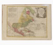 TOBIAS LOTTER, MAP OF NORTH AM