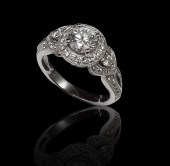 TODAYS SOUGHT AFTER 18K HALO S