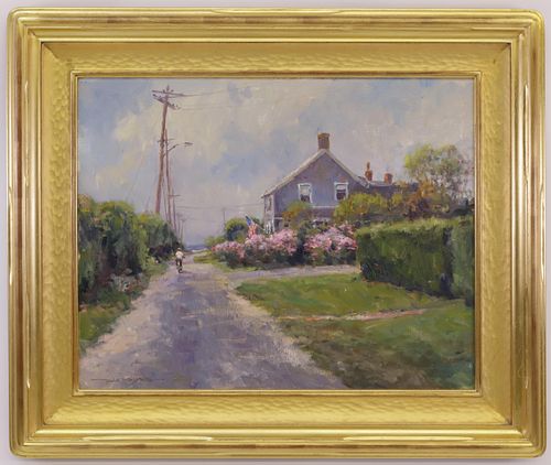 TODD REIFERS OIL ON CANVAS "MAURY