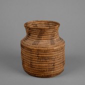 TOHONO O’ODHAM BASKETRY JAR, C