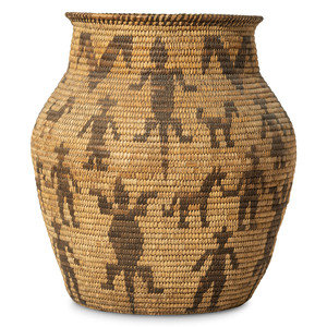 Tohono O'odham Figural Basket