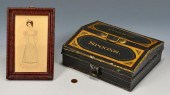 TOLE CUTLERY BOX & FOLK ART DR