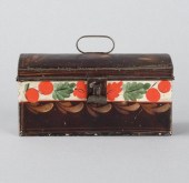 TOLE DEED BOX WITH FRUITA tole