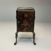 TOLE METAL CHINOISERIE CHEST,