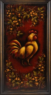 TOLE-STYLE PAINTING ON BOARD 2