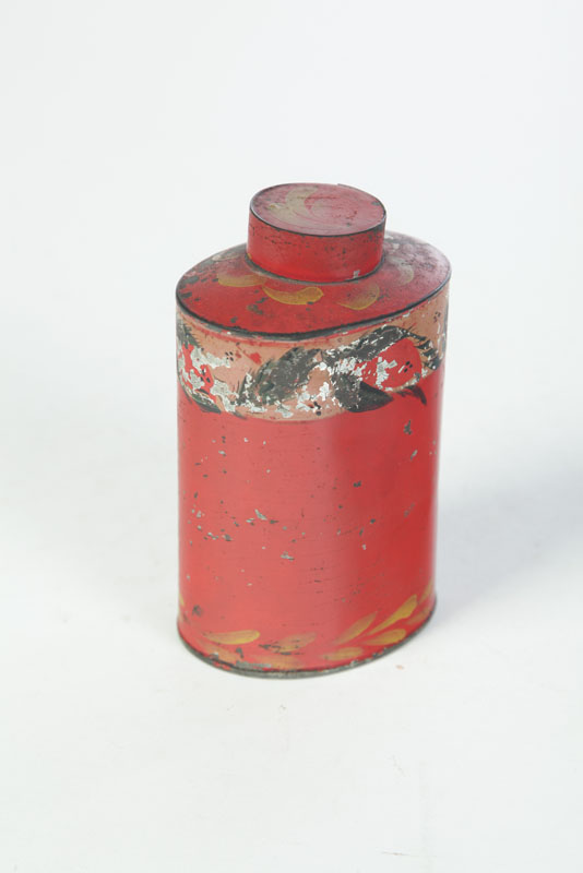 TOLE TEA CADDY.  American  2nd