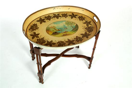 TOLE TRAY.  American  early 20th