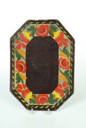 TOLE TRAY.  American  probably