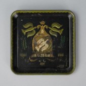 TOLE TRAY BY GEORGES BRIARDA s
