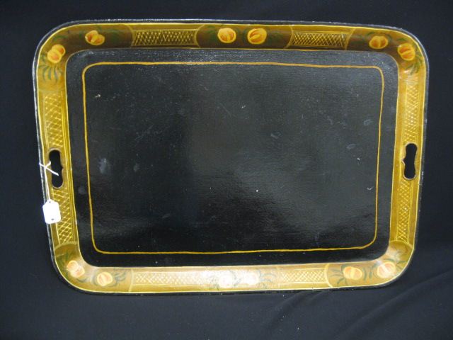 Tole Tray handpainted tin with