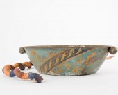 TOLE WASH BASIN & NAIVE ROOT S