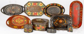 TOLEWARE, 19TH C.<br>Toleware,