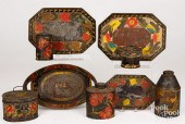 TOLEWARE, 19TH C.Toleware, 19t