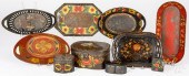 TOLEWARE, 19TH C.Toleware, 19t