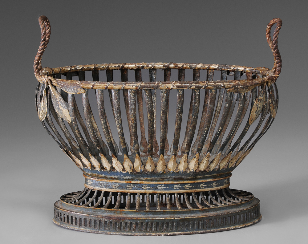 Toleware Basket probably French,