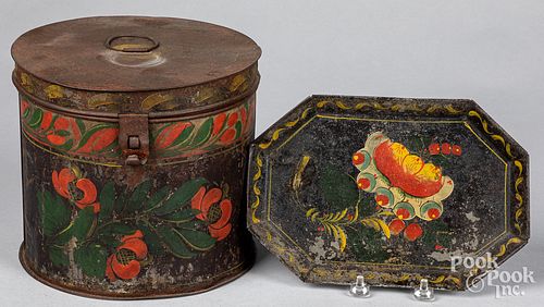 TOLEWARE CANISTER AND