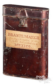 TOLEWARE DOCUMENT CANNISTER OF