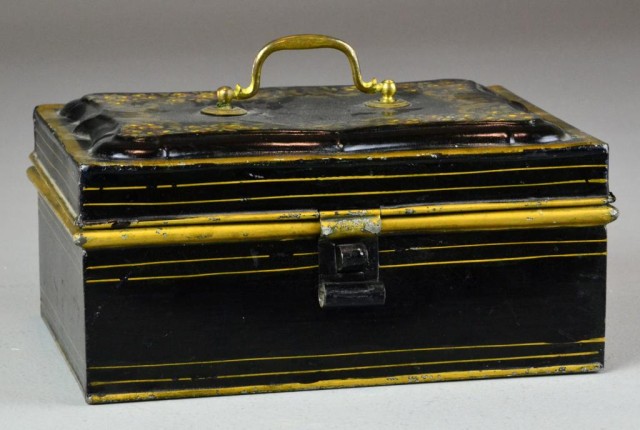 Toleware Hinged Document Box with