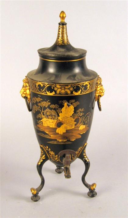 Toleware hotwater urn    Regency