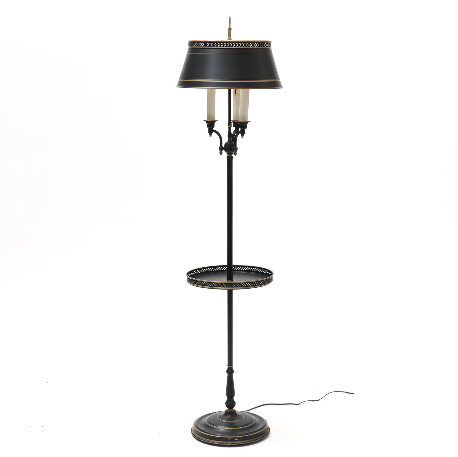 TOLEWARE THREE-LIGHT FLOOR