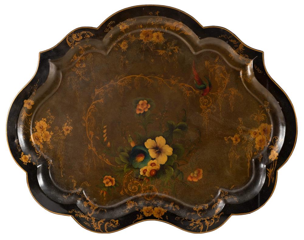 TOLEWARE TRAY LATE 19TH CENTURY