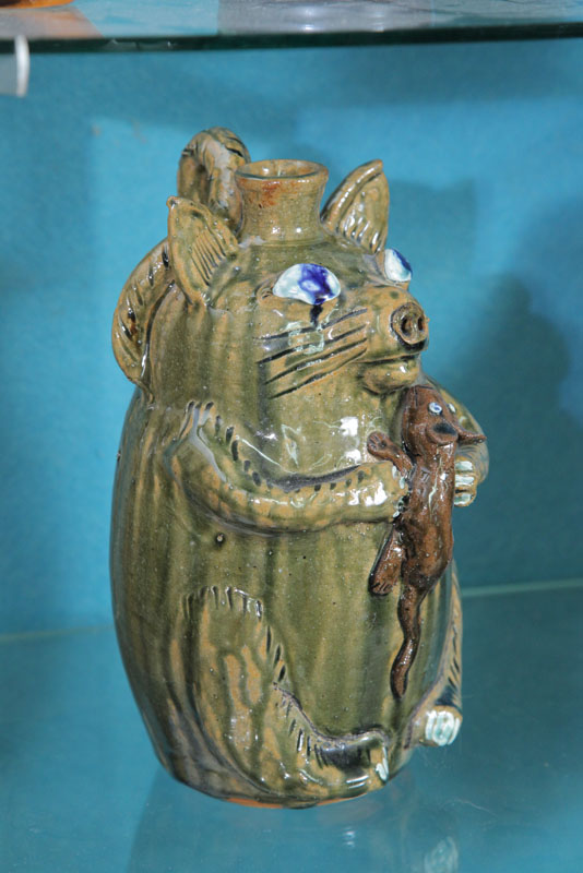 TOM AND JERRY STONEWARE JUG BY
