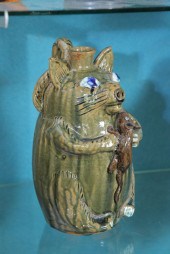 TOM AND JERRY STONEWARE JUG BY