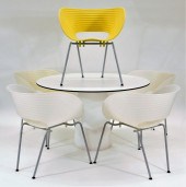 TOM ARAD TABLE AND SET OF FIVE