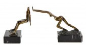 TOM & BOB BENNET BRONZE BOOKEN