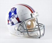 TOM BRADY AUTOGRAPHED RIDELL A