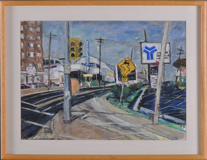 TOM BRADY: BRYNER'S Oil pastel on