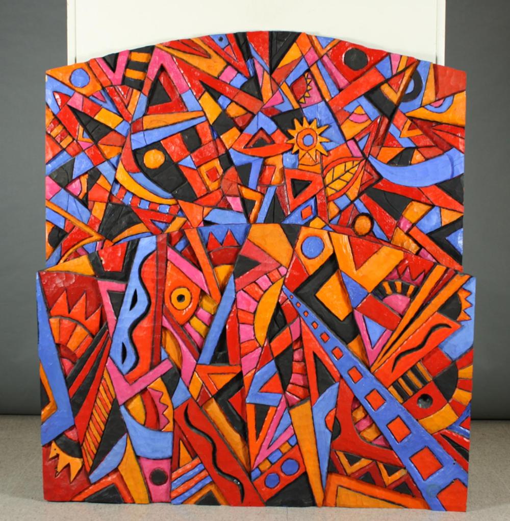 TOM CRAMER CARVED AND PAINTED