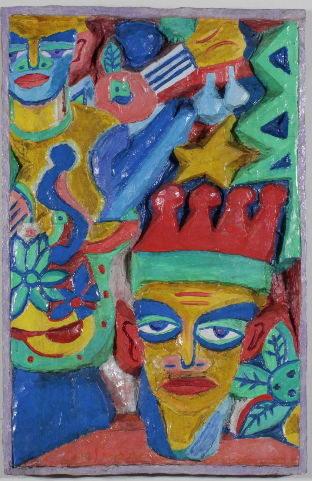 TOM CRAMER CARVED AND PAINTED