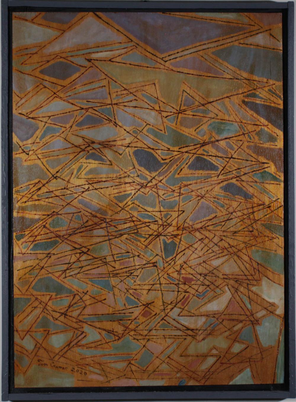 TOM CRAMER OIL AND WOODBURNING ON