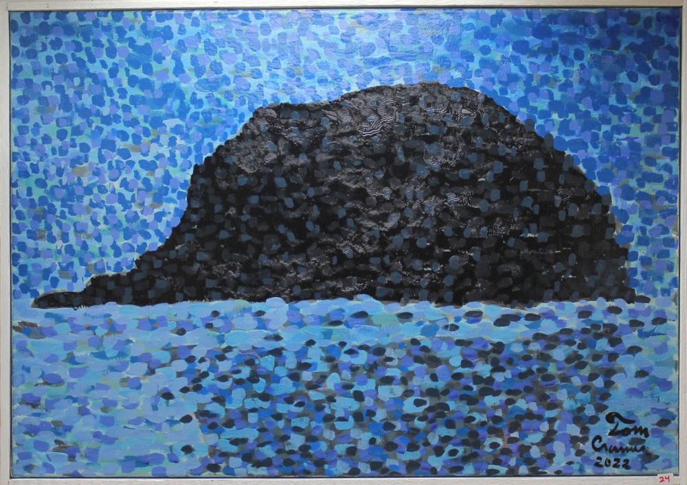 TOM CRAMER OIL ON CANVASTOM