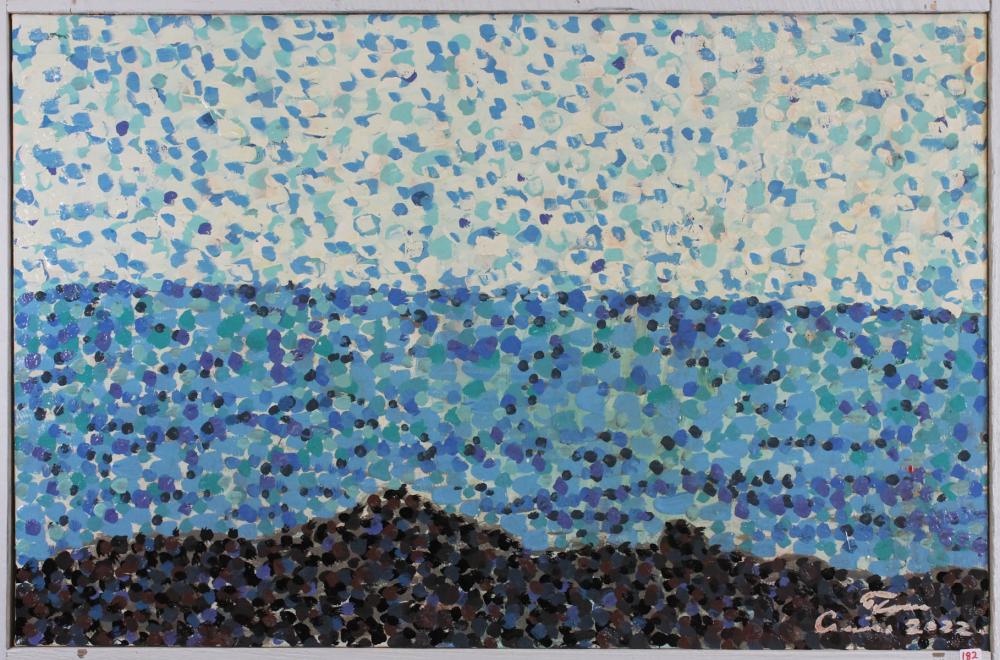TOM CRAMER OIL ON CANVASTOM
